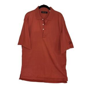 Byron Nelson Signature Series Golf Polo Shirt Dark Red‎ Short Sleeve
